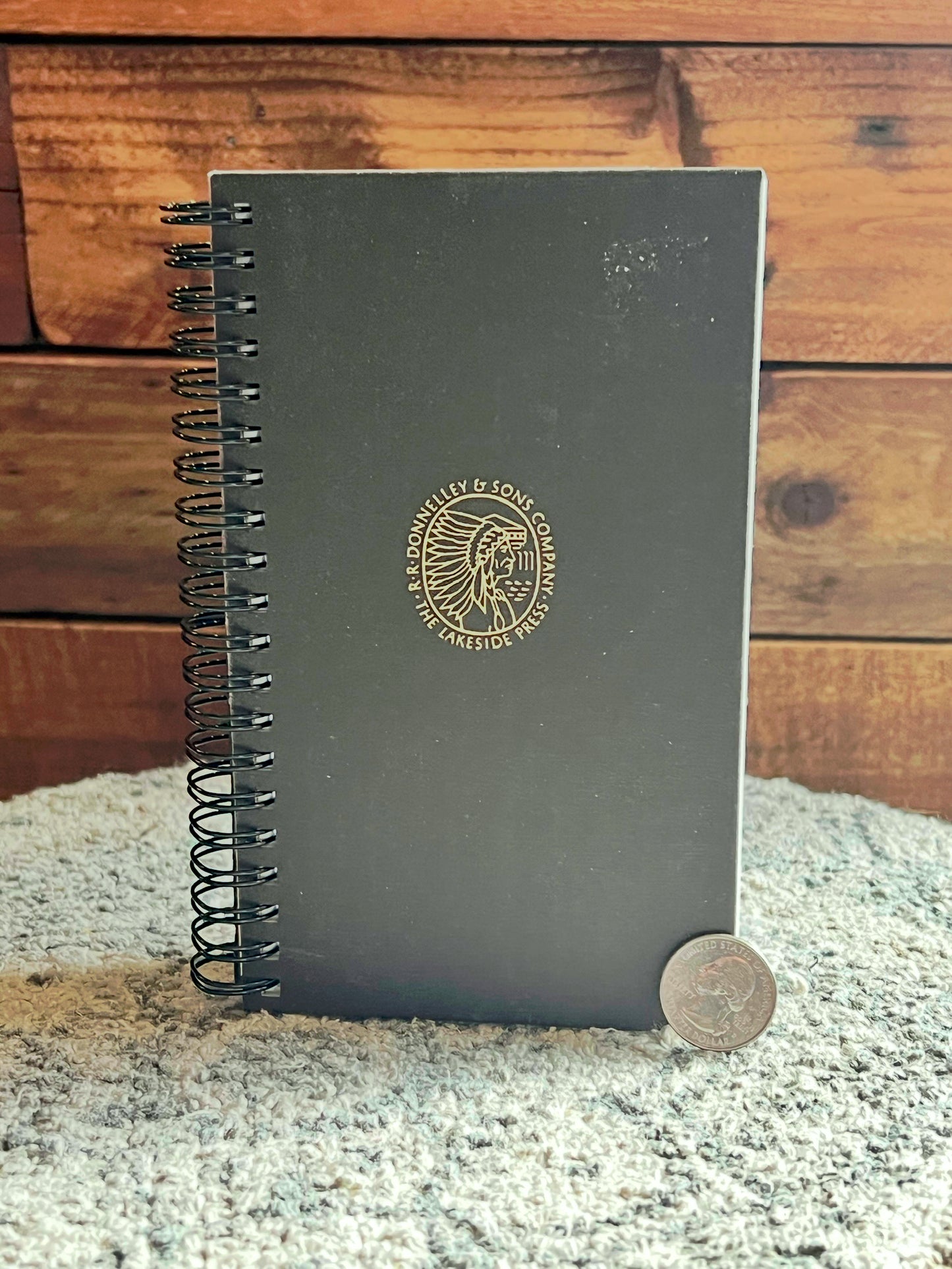 Donnelley and Sons small notebook