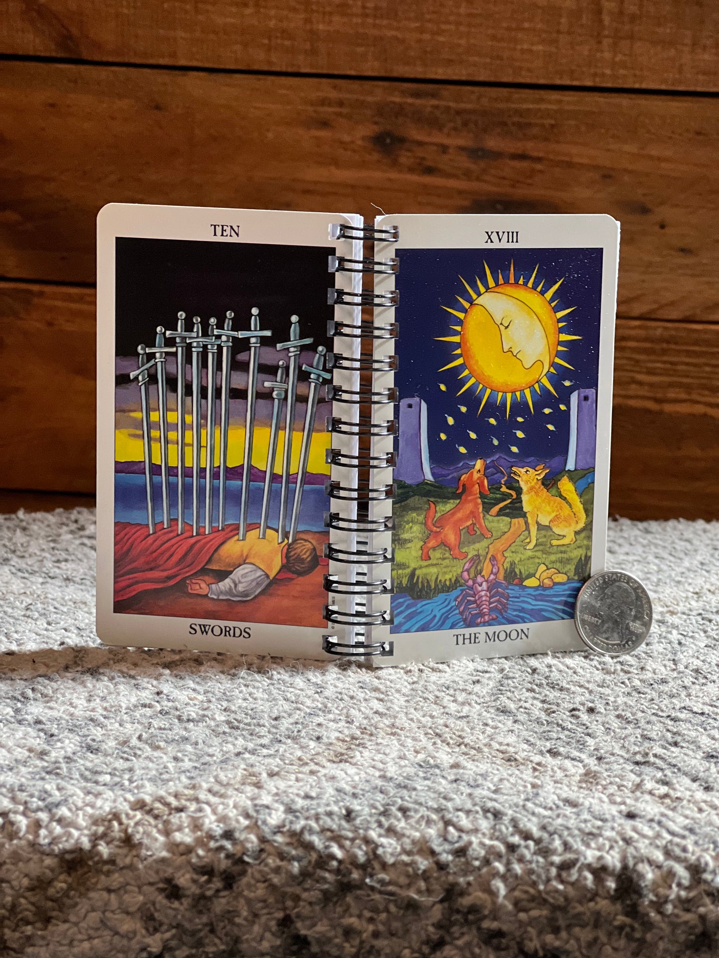 Tarot Swords/Moon large memo