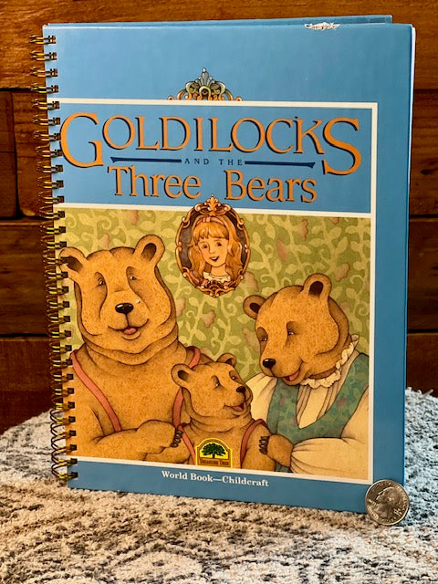 Goldilocks large notebook