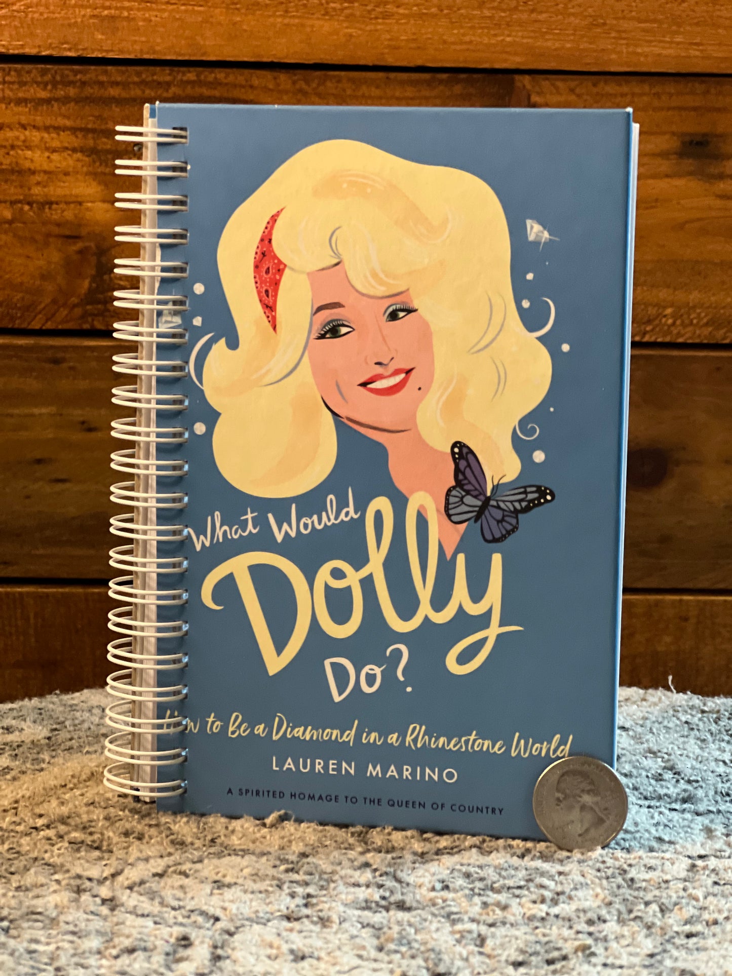 What Would Dolly Do? medium notebook