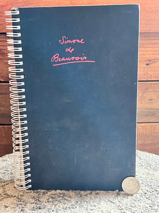 Simone de Beauvoir medium notebook