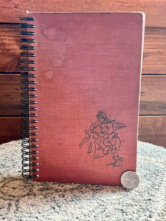 Pup Kid and Bike medium notebook