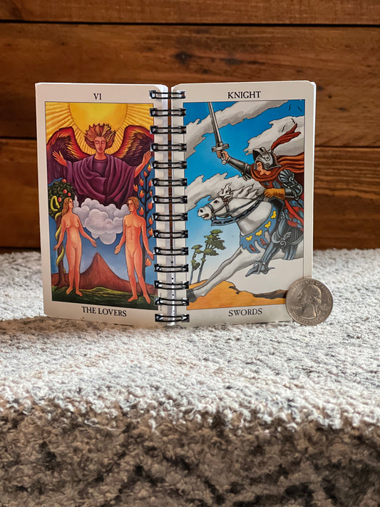 Tarot Lovers/Swords large memo