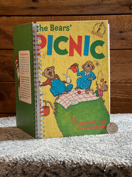 Bears' Picnic medium notebook