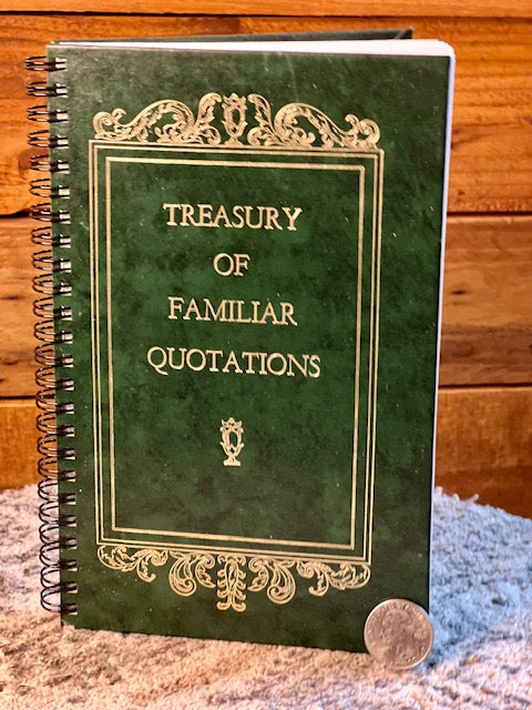 Familiar Quotations medium notebook